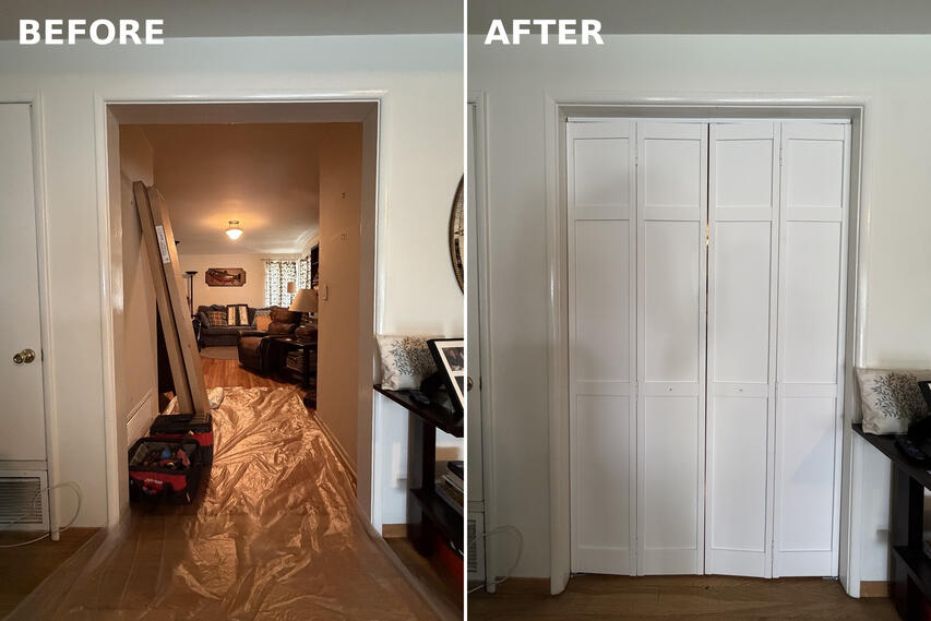 Closet Doors Installation
