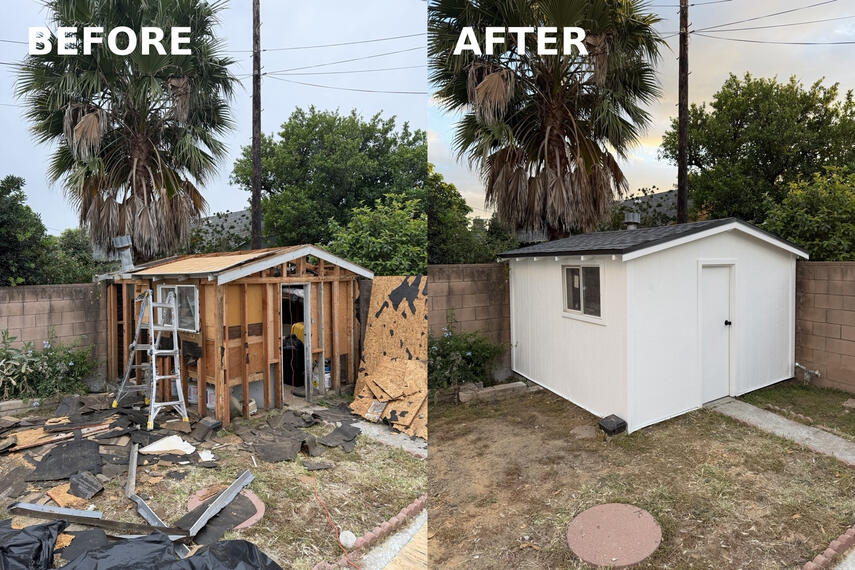 Shed Remodeling