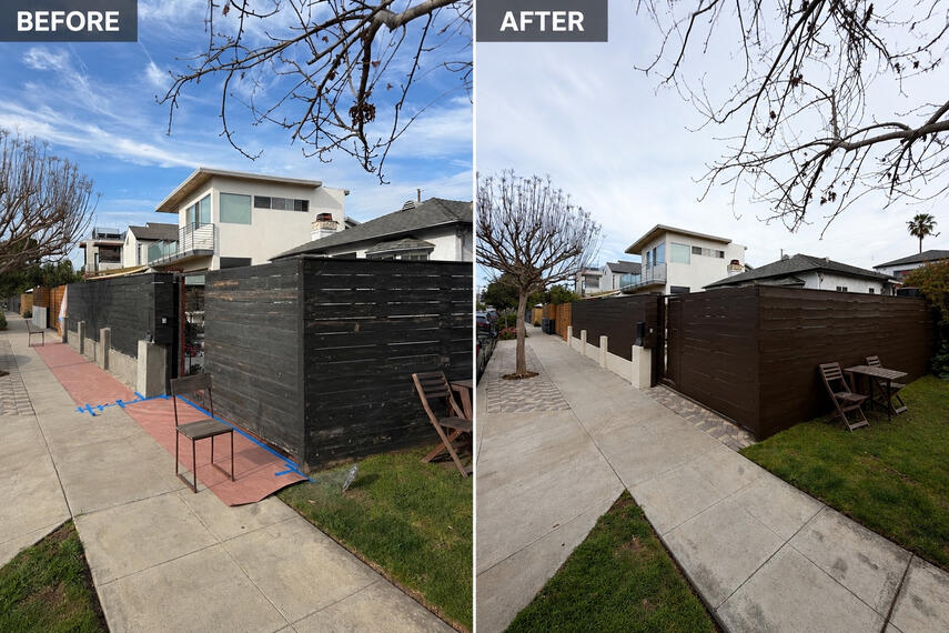 Fence Painting &amp; Repair